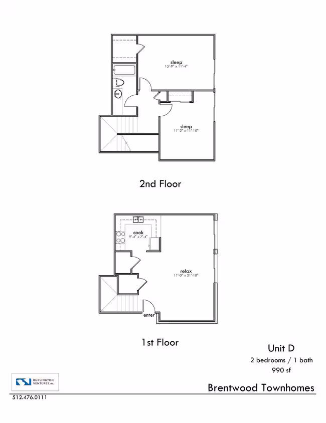 Unit D-114 D-114 floor plan